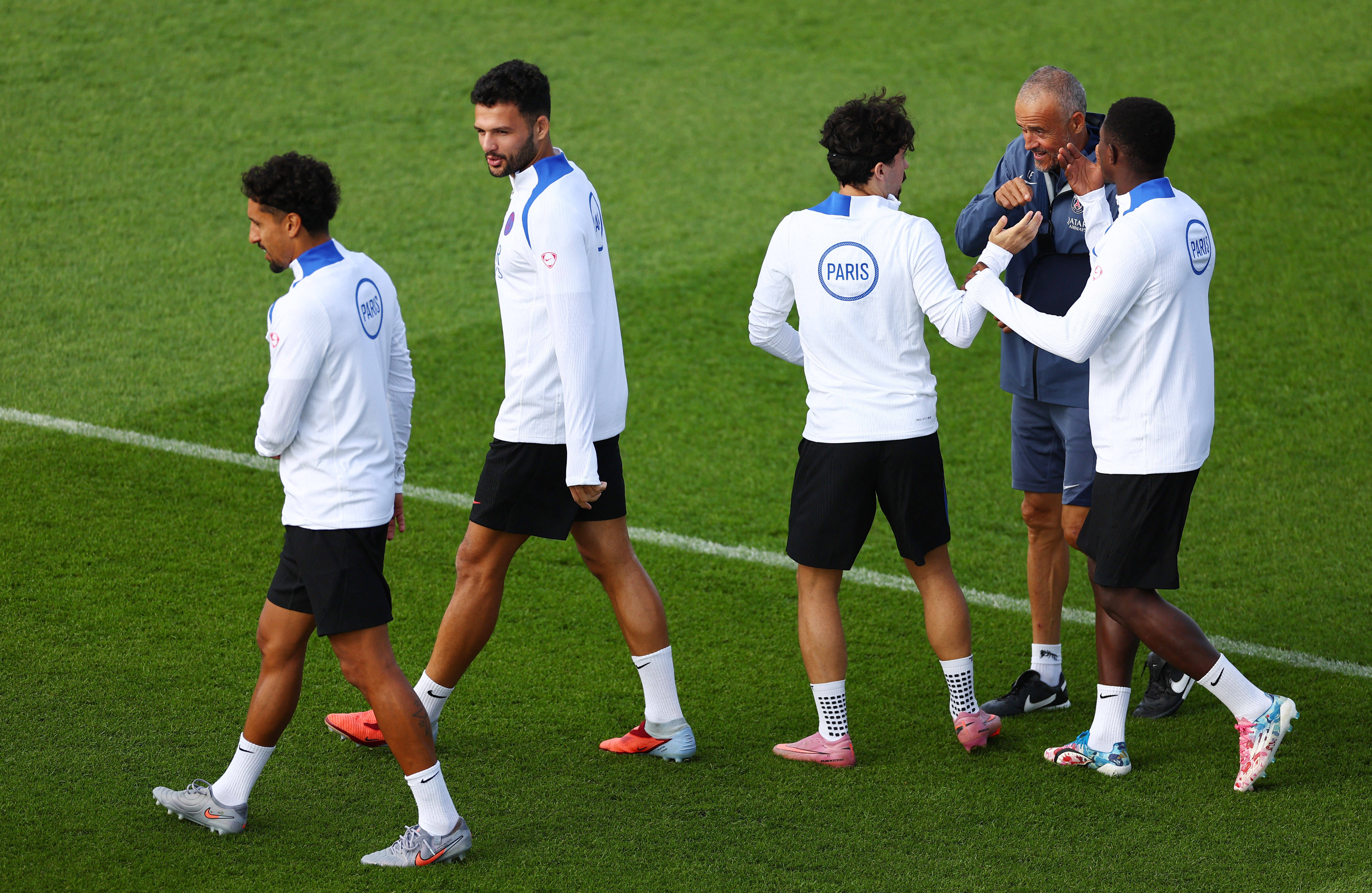 九游体育-国际比赛日体能课后，巴黎圣日耳曼完成体检备战葡超，态度坚定，细节决定成败的简单介绍